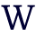 w